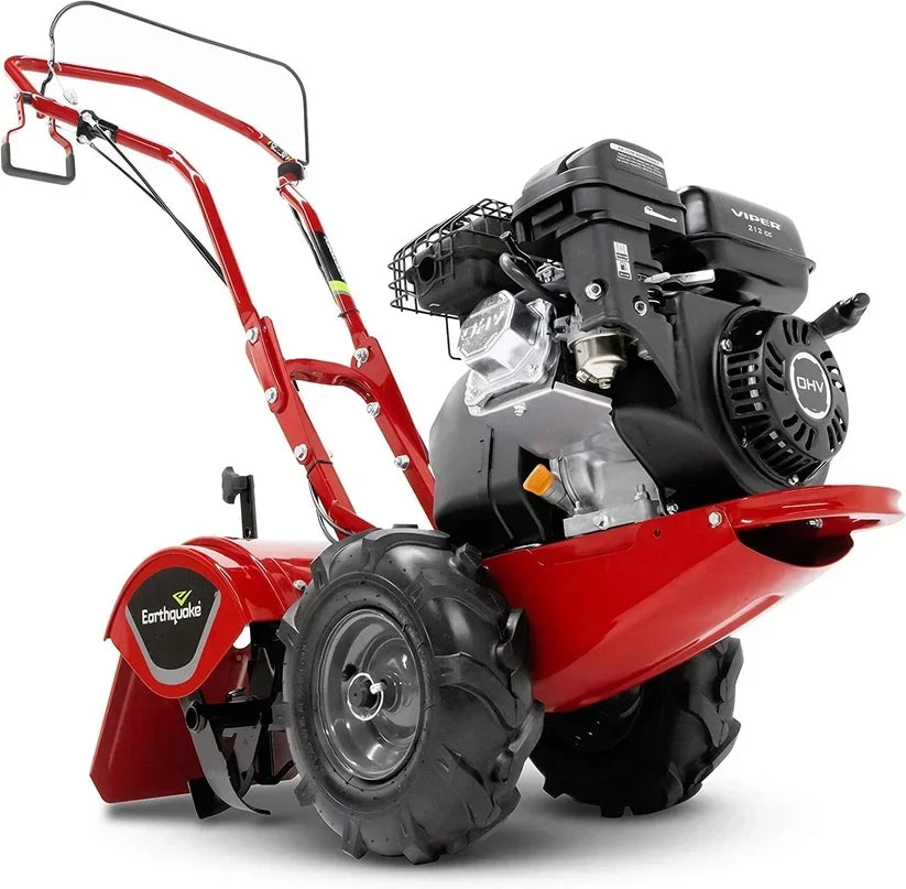 Earthquake 33970 Victory Rear Tine Tiller, Powerful 212cc 4-Cycle Viper Engine