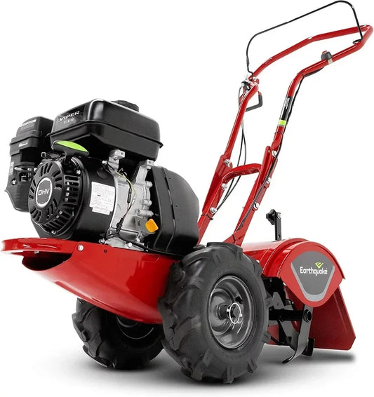 Earthquake 33970 Victory Rear Tine Tiller, Powerful 212cc 4-Cycle Viper Engine