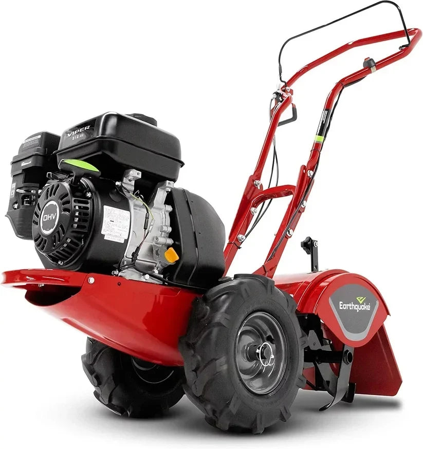 Earthquake 33970 Victory Rear Tine Tiller, Powerful 212cc 4-Cycle Viper Engine